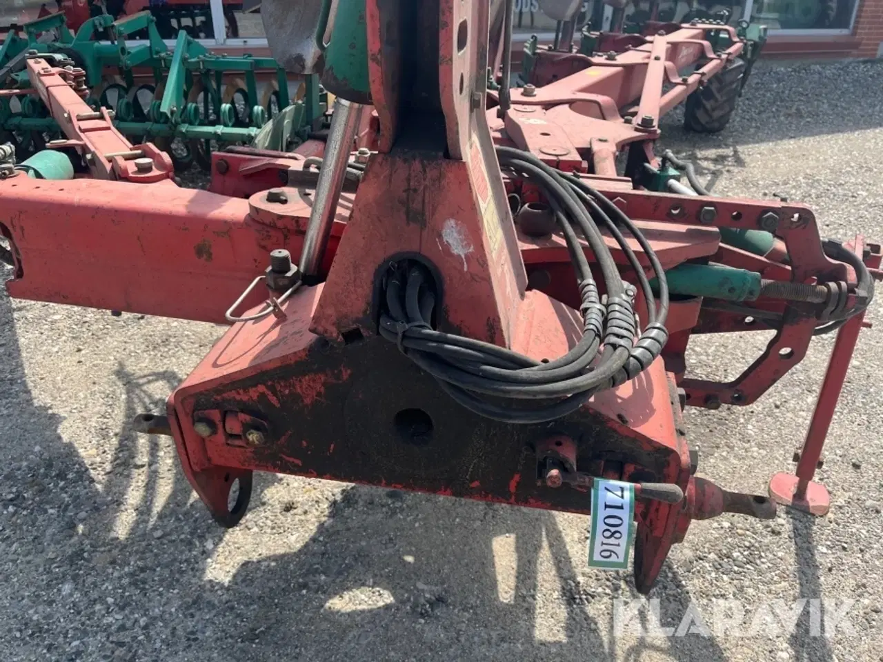 Billede 11 - Vendeplov Kverneland EG100 med packomat - 5 furet