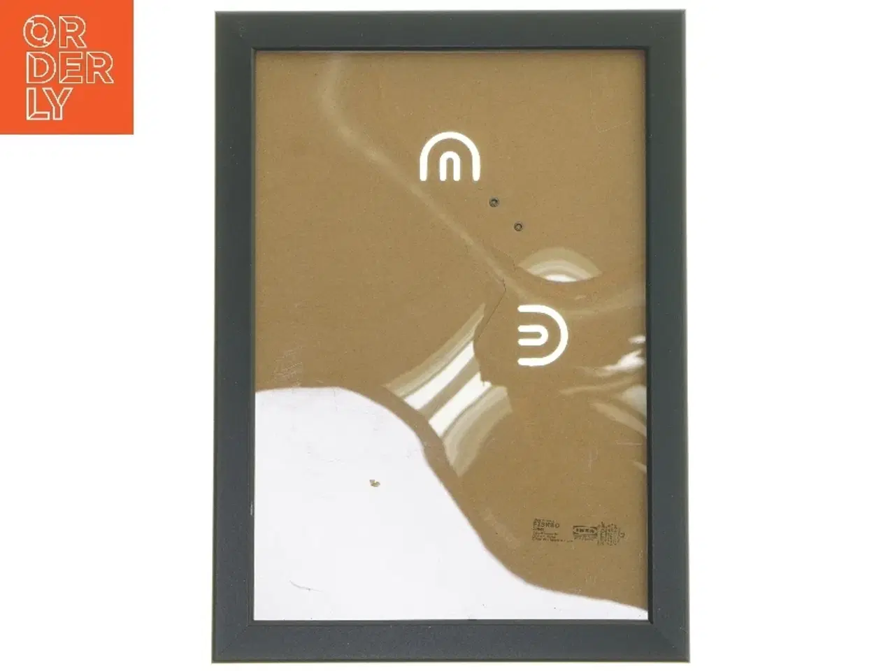 Billede 1 - Sort billedramme fra IKEA (str. 33,5x24,5 cm)