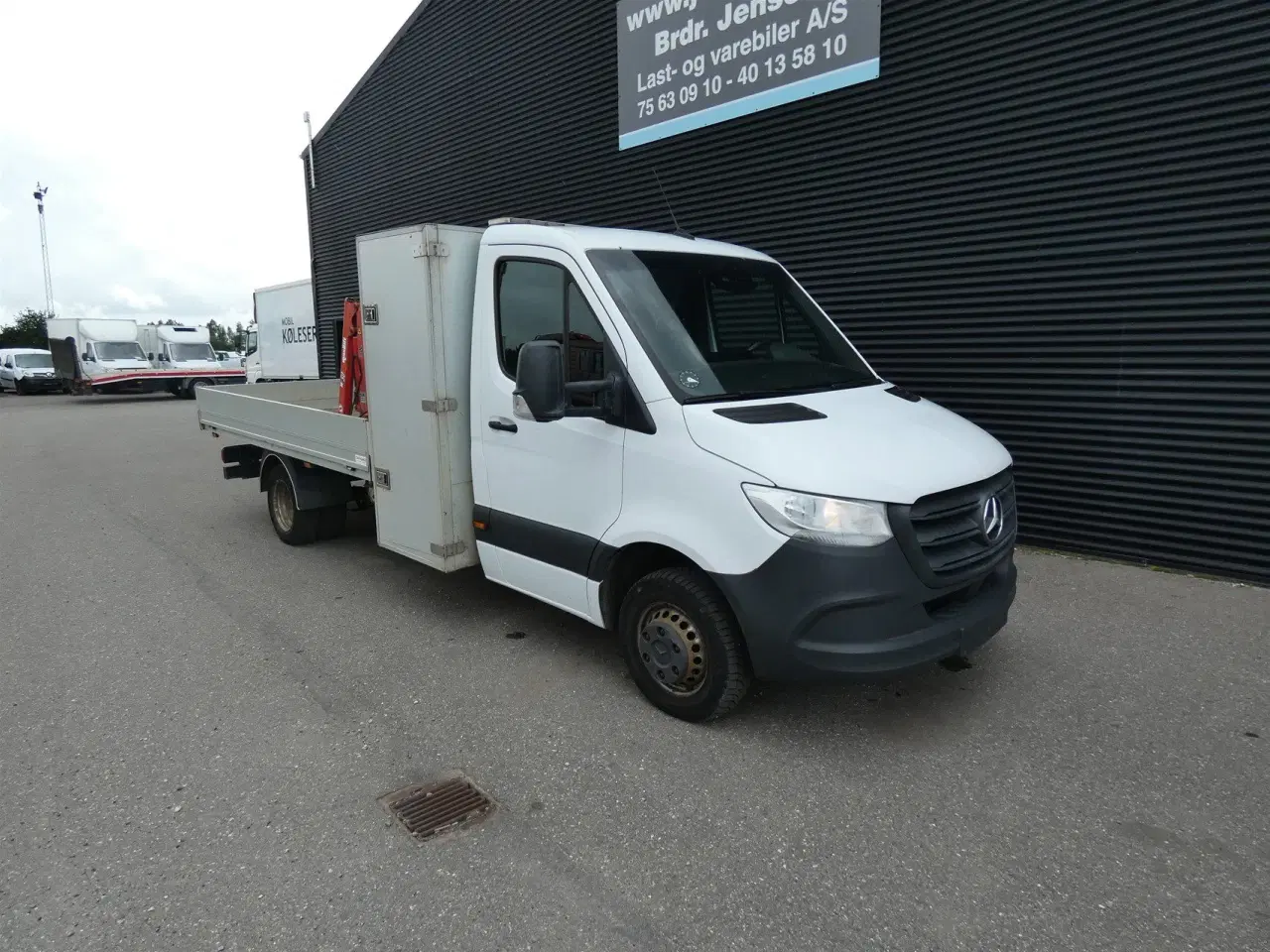 Billede 2 - Mercedes-Benz Sprinter 516 LAD/KRAN  2,1 CDI A3 RWD 163HK Ladv./Chas. Man.
