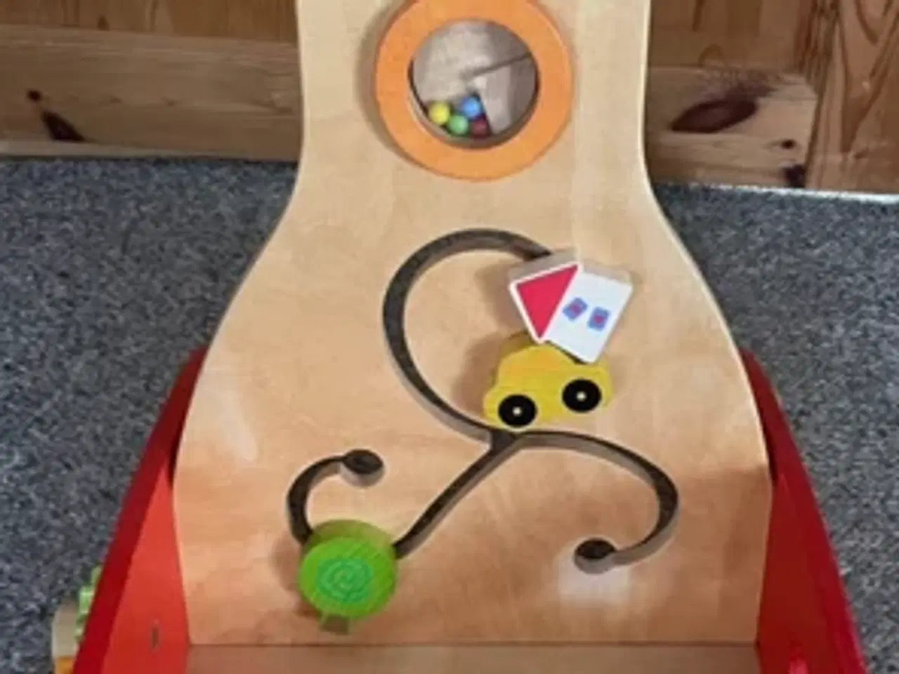 Billede 1 - Hape gåvogn m/aktivitetsting