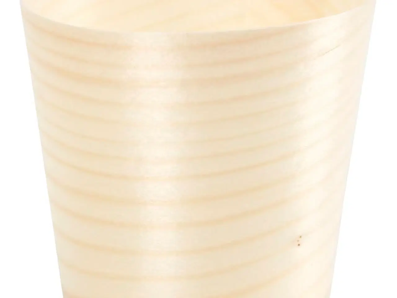 Billede 1 - Bæger i Lys Træfiner - 12 Stk. til Kreative Projekter