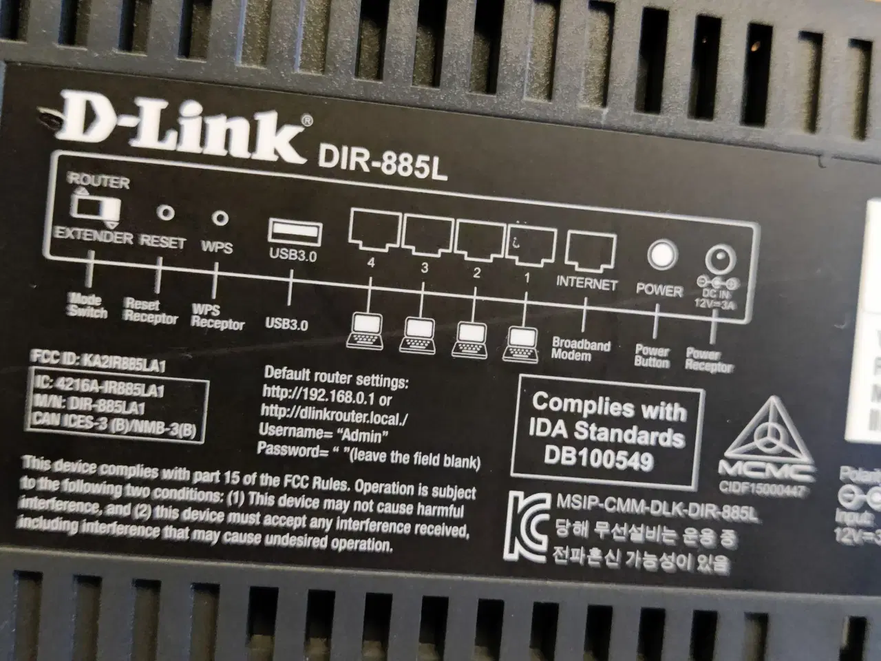 Billede 4 - DLink DIR-885L Gaming Router