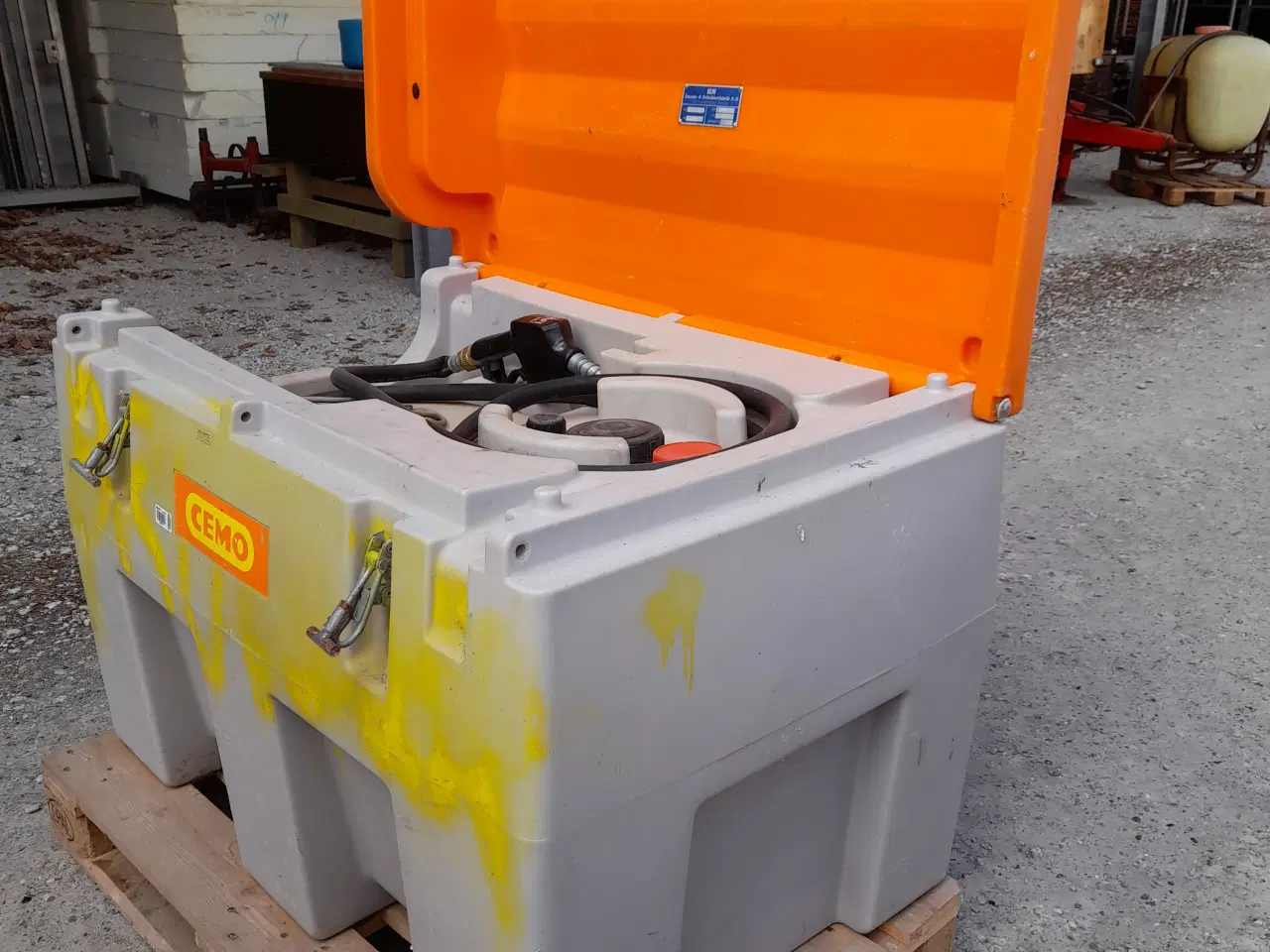 Billede 4 - Dieseltank transportabel