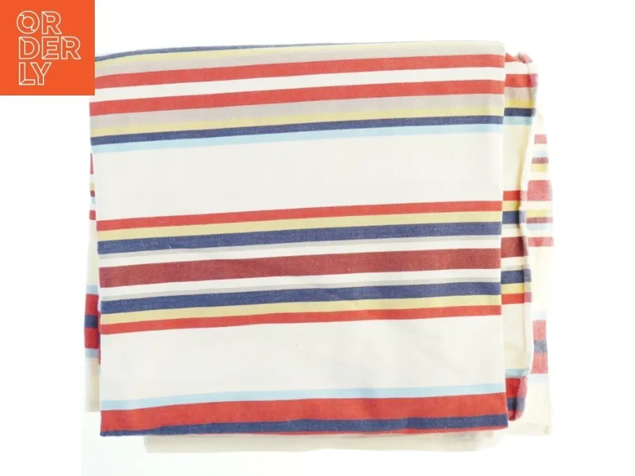 Billede 1 - Stribet tekstil fra IKEA (str. 280x140 cm)