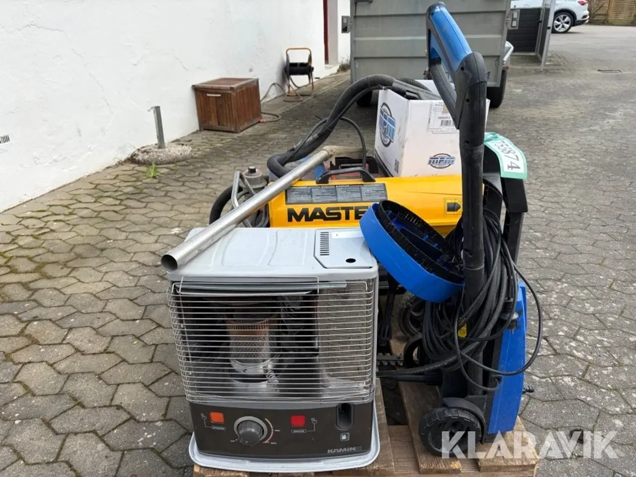 Billede 4 - Tæpperenser - varmekilder - hækklipper - højtryksrenser blandet lot