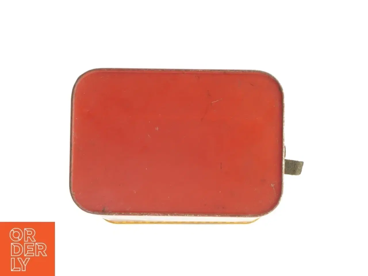 Billede 6 - Skotsternet metal dåse (str. 27,5 x 19 x 14 cm)