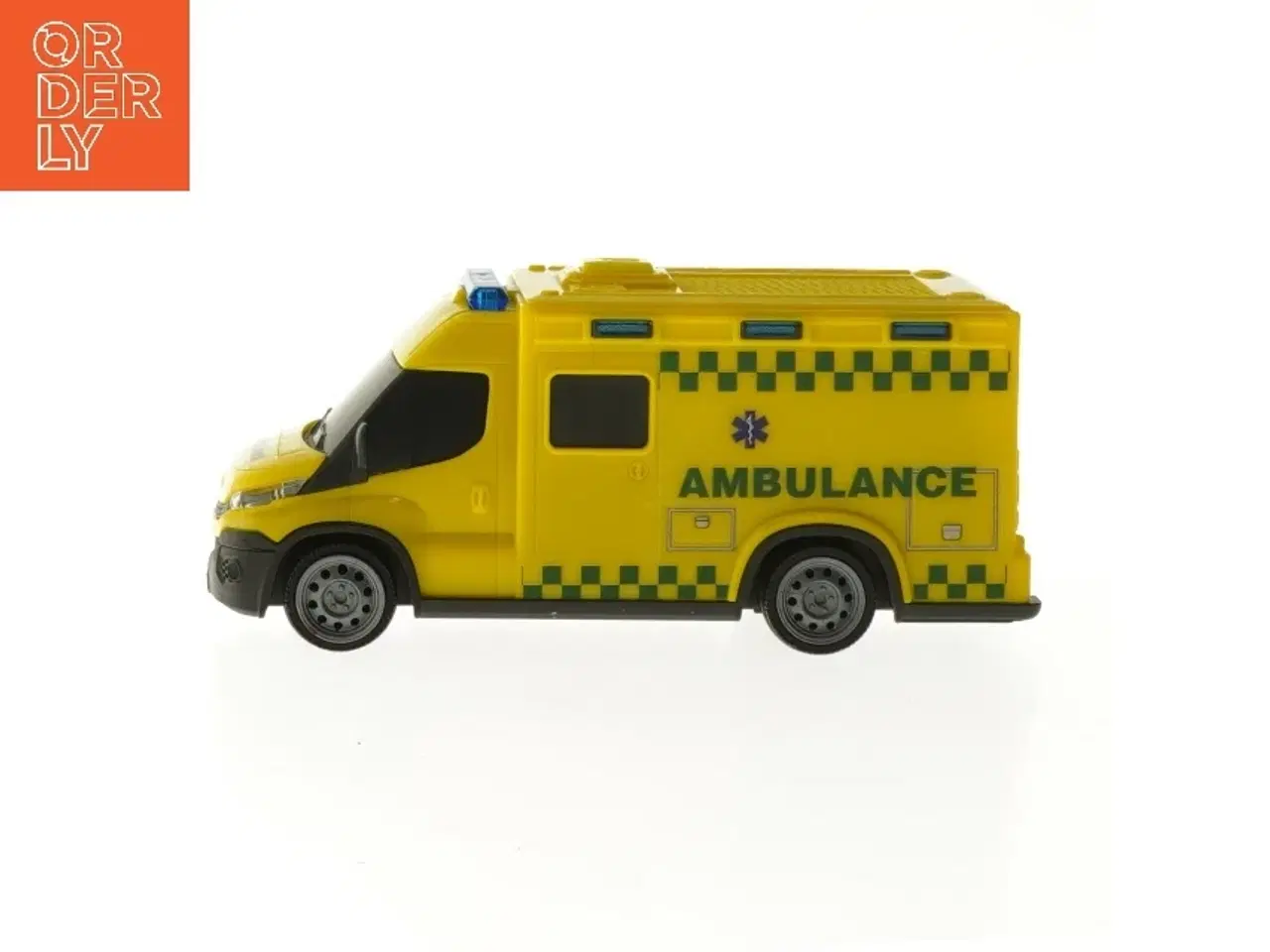 Billede 1 - Ambulance legetøjsbil (str. 17,5x6,5 cm)