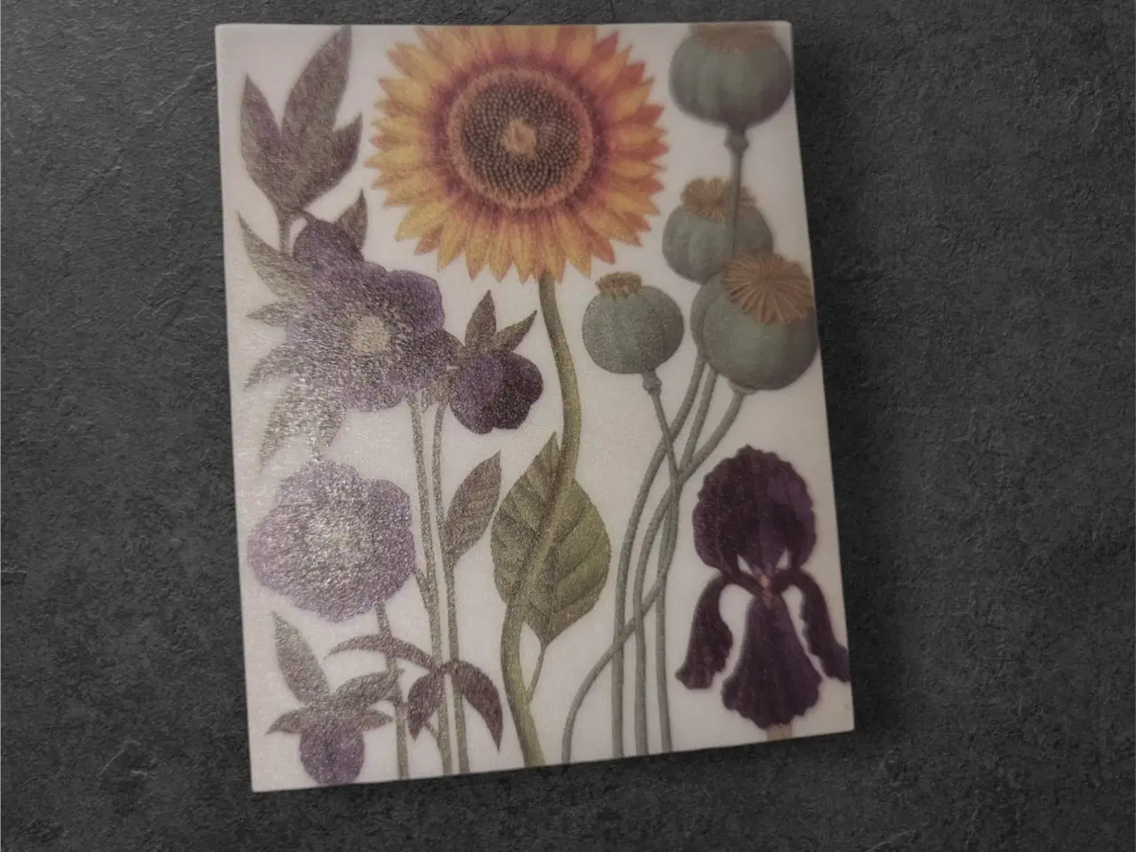 Billede 1 - Solrig blomsterkomposition i miniatureformat