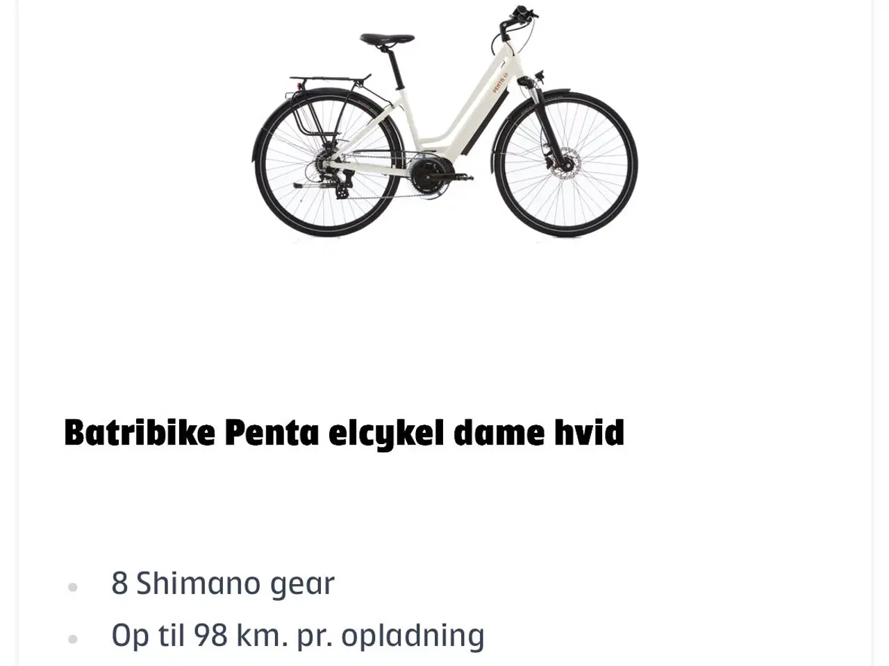 Billede 10 - Helt ny Batribike elcykel