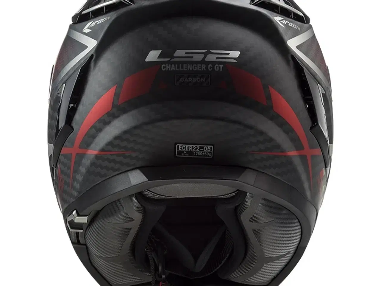 Billede 6 - LS2 Challenger Carbon Konic Red - Før 3.799