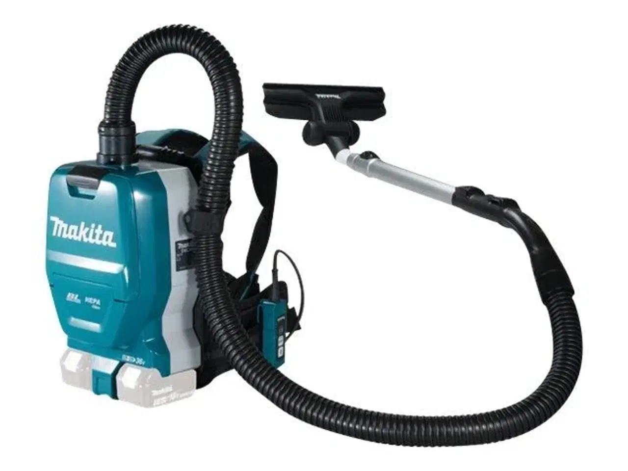 Billede 2 - Industristøvsuger rygsæk Makita DVC261ZX15 – 2 l, HEPA
