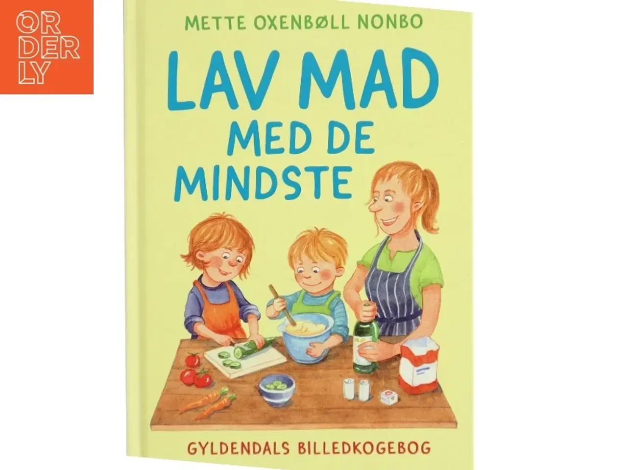 Billede 1 - Lav mad med de mindste af Mette Oxenbøll Nonbo (Bog)
