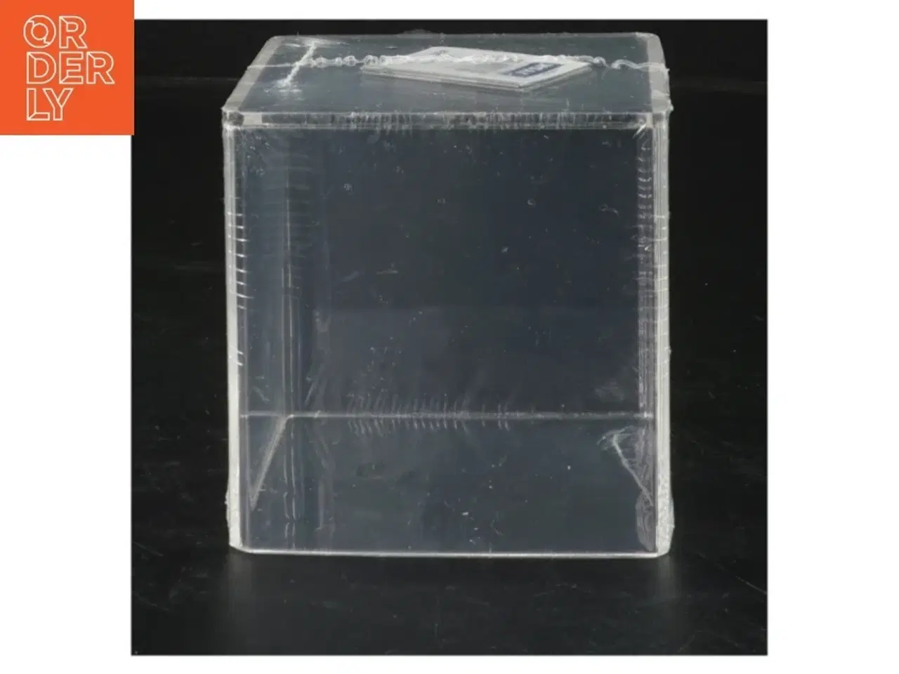 Billede 1 - Lille klar opbevaringsboks fra Jysk (str. 9x9x9 cm)