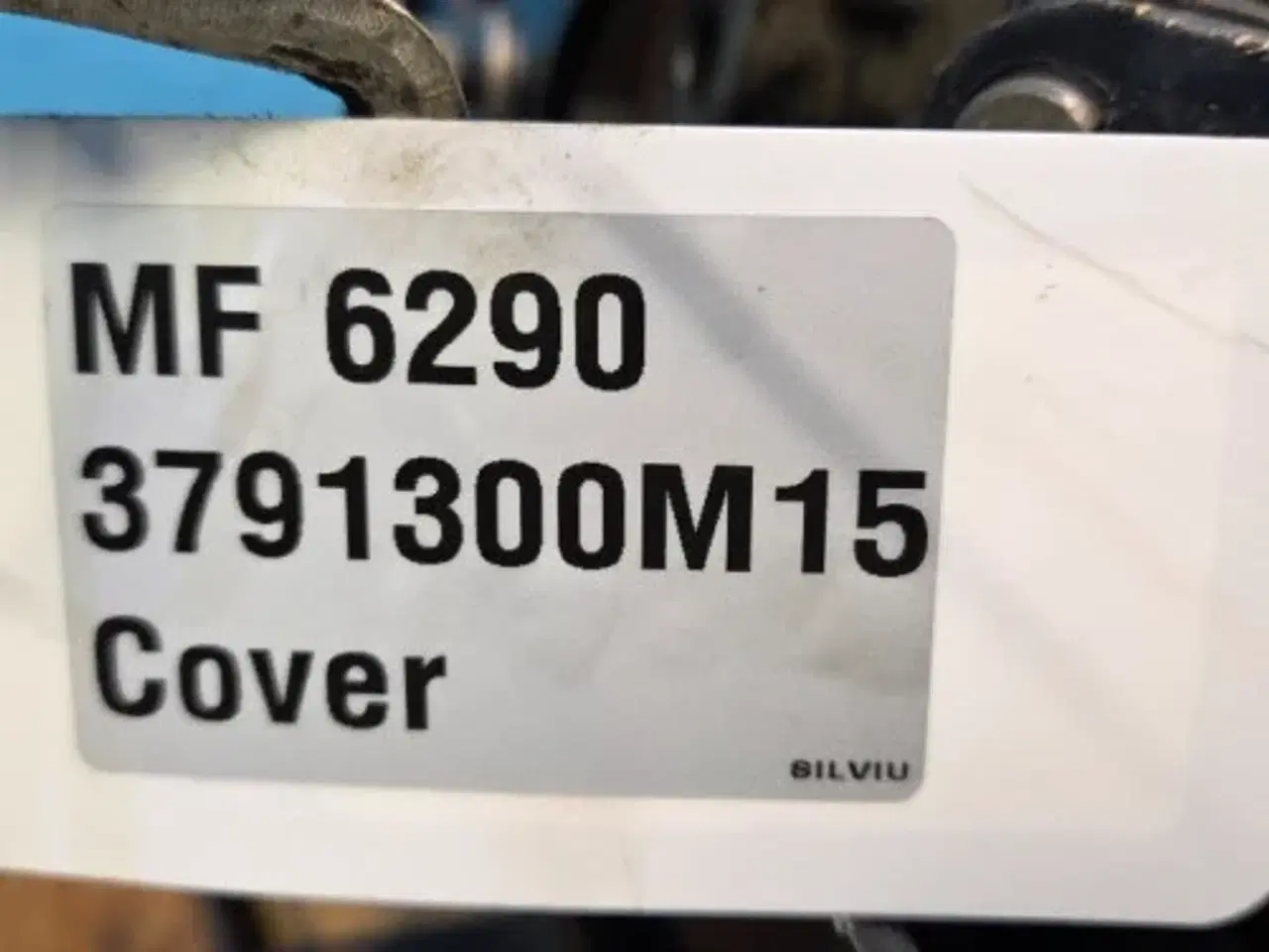 Billede 6 - Massey Ferguson 6290 Dæksel 3791300M15