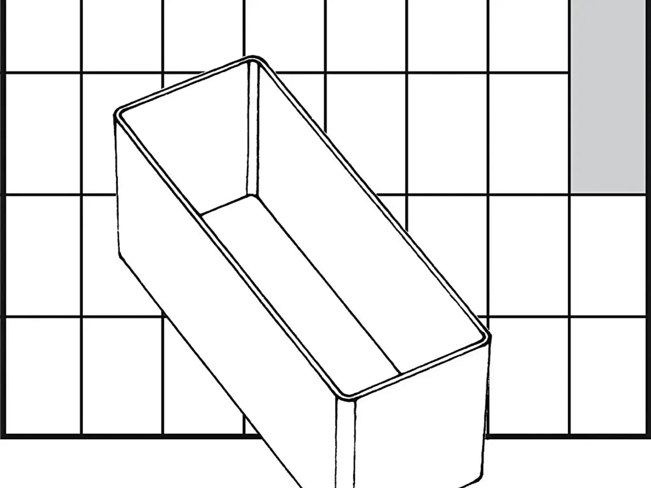 Billede 1 - Basisindsats, A9-2, H: 47 mm, str. 109x39 mm, 1 stk.