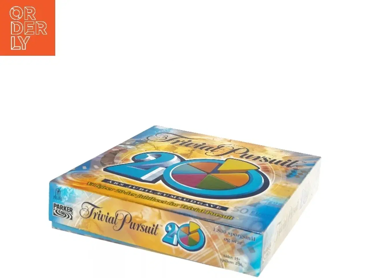 Billede 2 - Trivial Pursuit 20-års Jubilæumsudgave fra Parker (str. 27x27 cm)