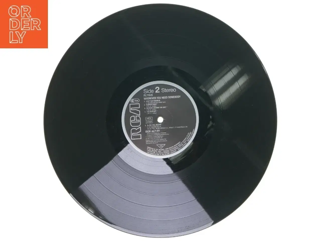 Billede 2 - Rick Astley LP - Whenever You Need Somebody fra RCA