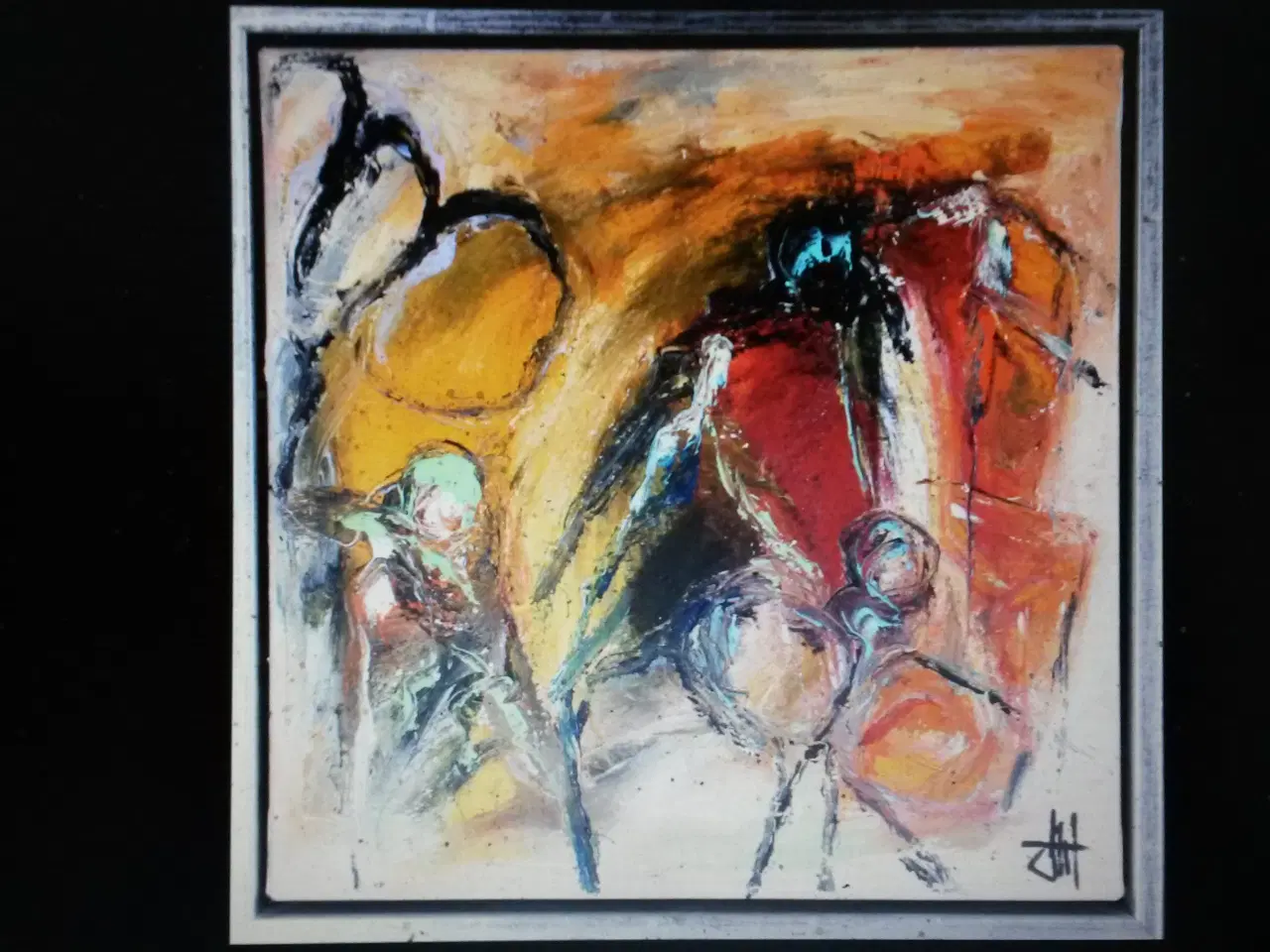 Billede 4 - 2 smukke Henrik Busk Andersen- 44-44 cm sign 