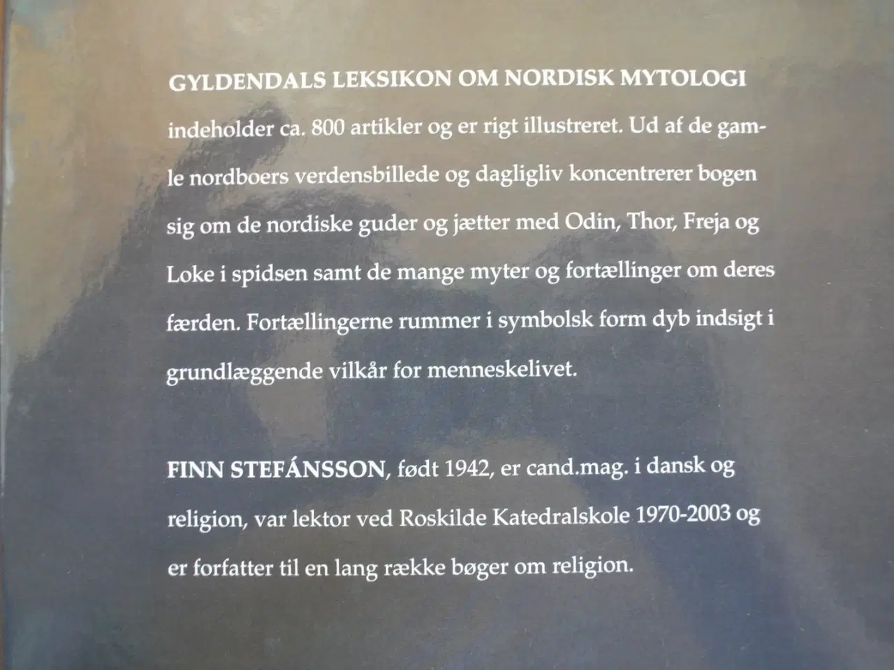 Billede 4 - gyldendals leksikon om nordisk mytologi vedlagt cd