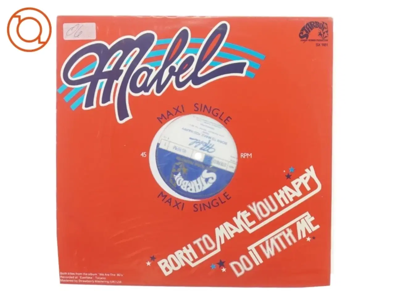 Billede 2 - Mabel - Born to make you happy. Do it with me (LP) fra Starbox (str. 30 cm)