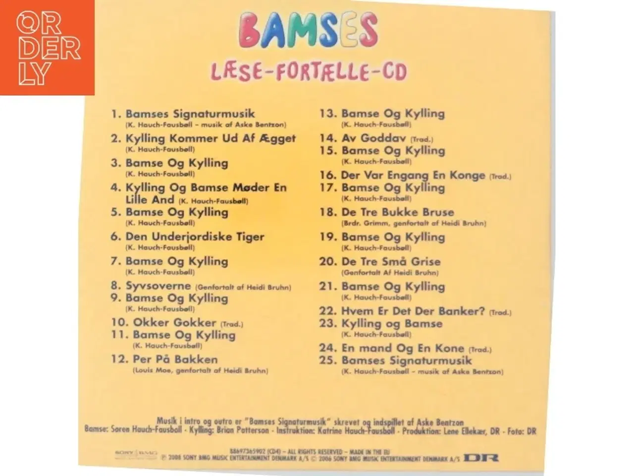 Billede 3 - Bamses Læse-Fortælle-CD fra SONY BMG MUSIC ENTERTAINMENT DENMARK A/S