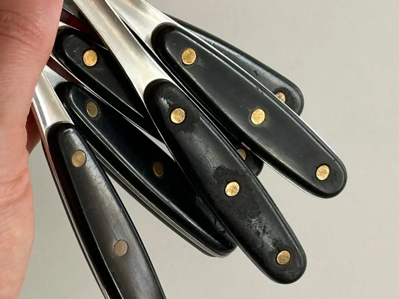 Billede 5 - Hackman Finland stainless skeer, 6 stk samlet
