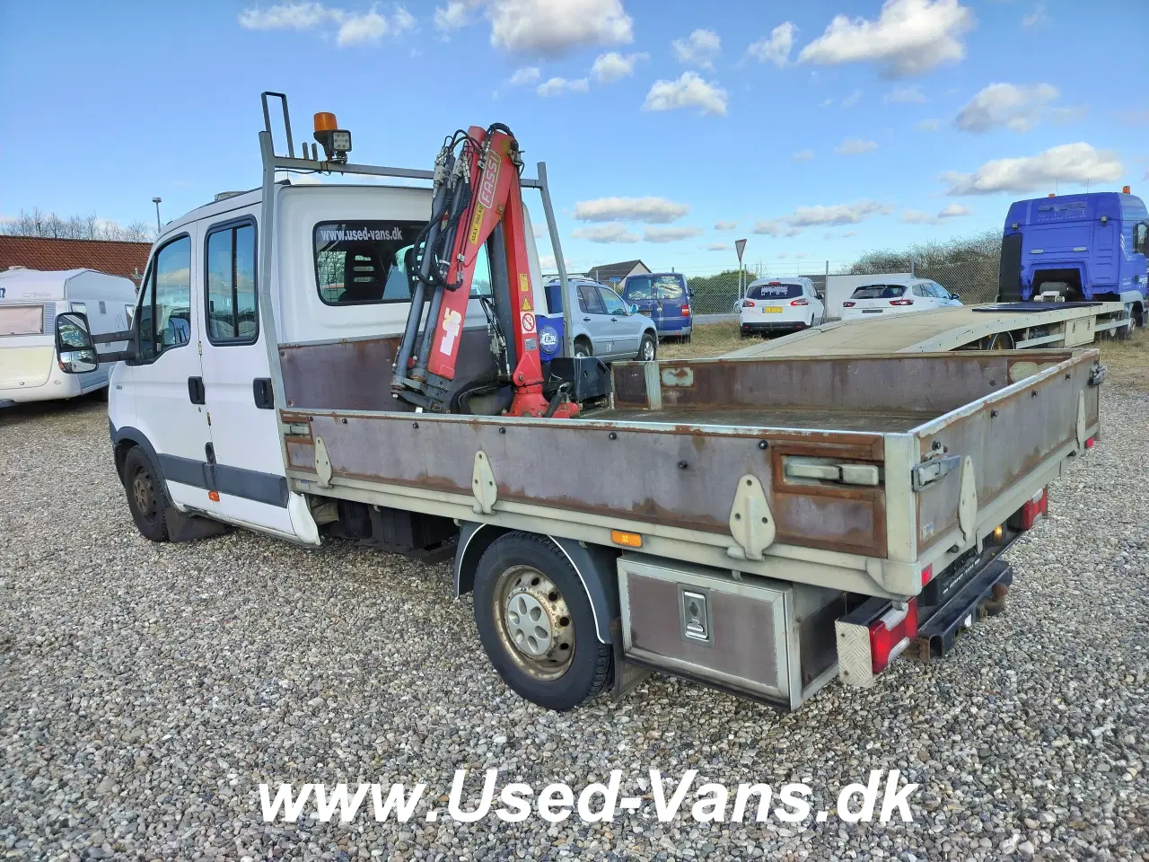 Billede 3 - Iveco 35S17 Db kabine. kran på kraftudtag