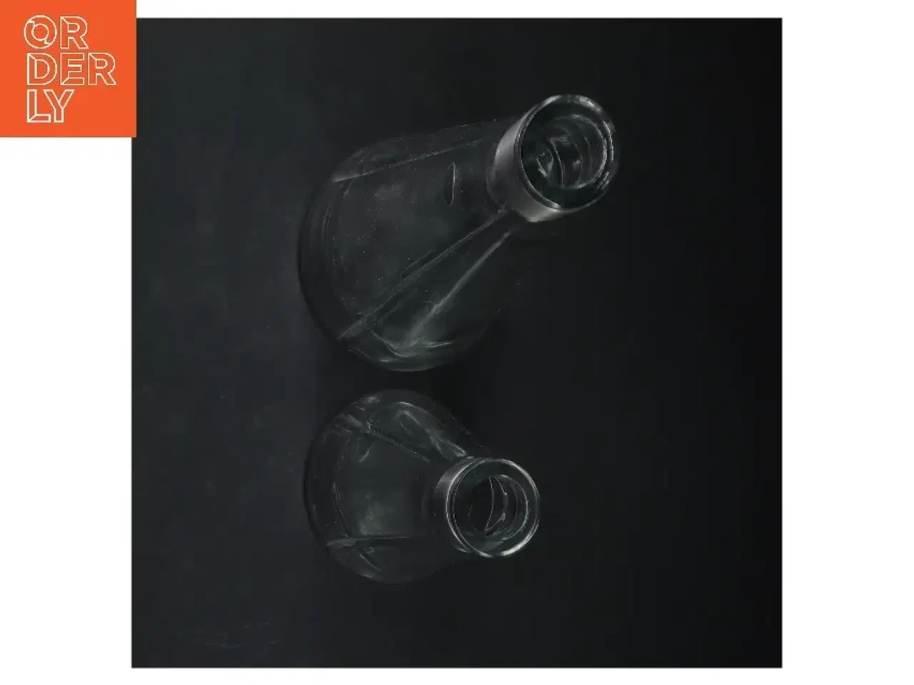 Billede 3 - To karafler med metaltop fra Rosendahl (str. 33 og 25 cm)