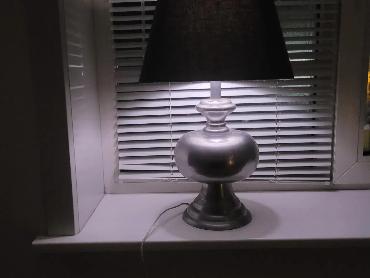 Billede 1 - Flot Krom Bordlampe
