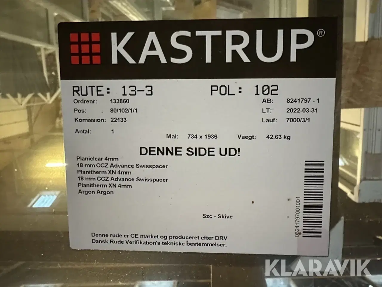 Billede 10 - Terrassedøre + Sideparti Kastrup - 2 Styk