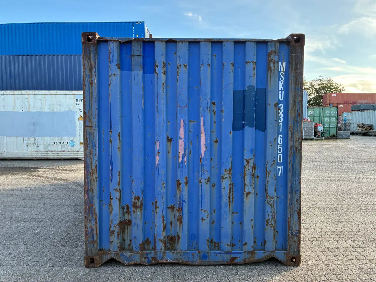 Billede 4 - Brugt 20 fods Isoleret Container- ID:MSKU 332650-7