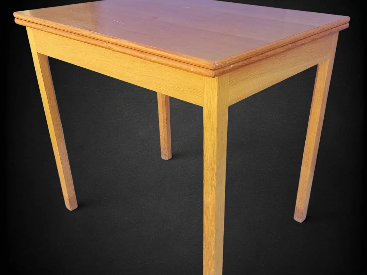 Billede 4 - Multifunktionsbord i teak/eg – foldbart bord