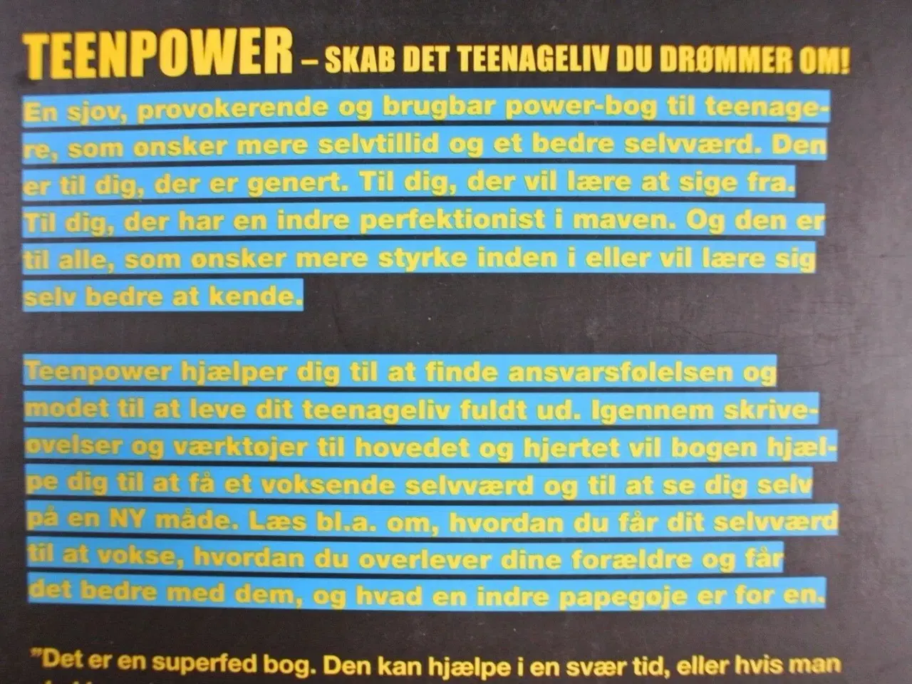 Billede 3 - teenpower - skab det teenageliv du drømmer om, af 