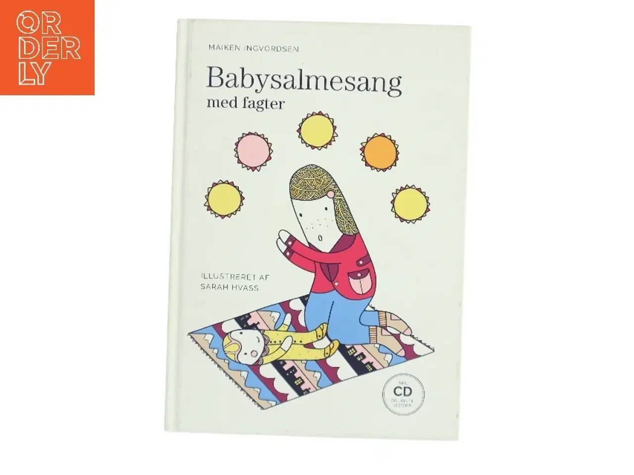 Billede 1 - Babysalmesang med fagter af Maiken Ingvor, Sarah Hvass (Bog)