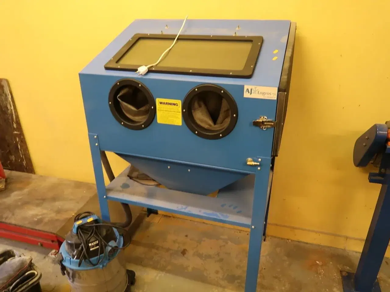 Billede 2 - Sandblæsekabine med støvsuger WASCO HN4470