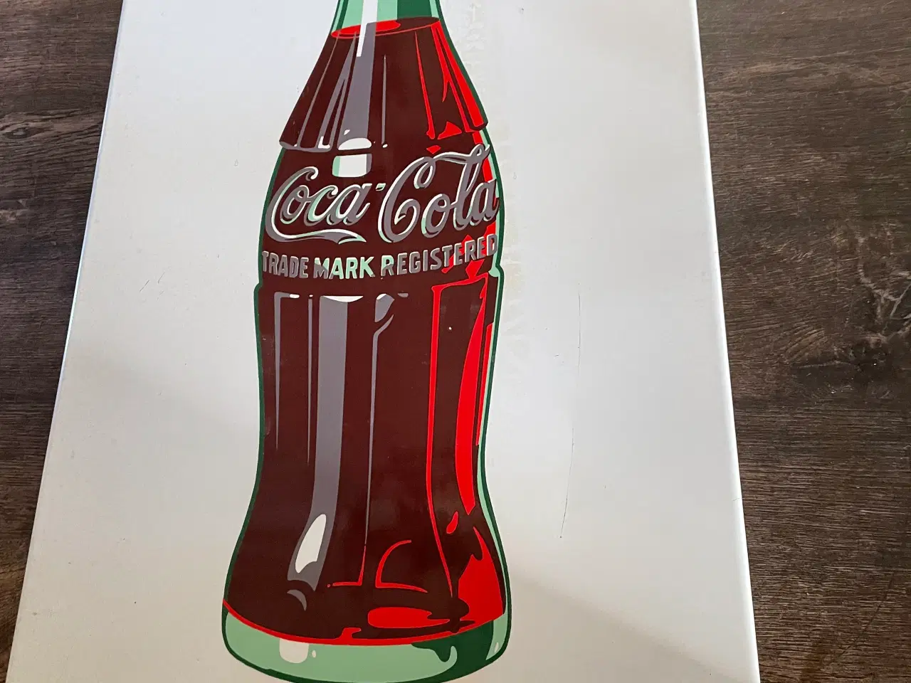 Billede 1 - Gl. Coca Cola emaljeskilt