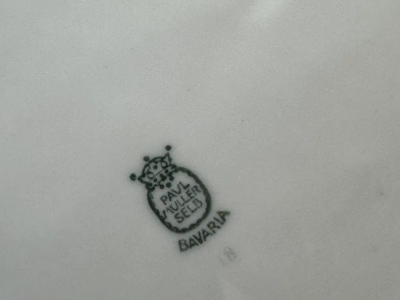 Billede 13 - Stort Bavaria stel med æbleblomst og guldkant