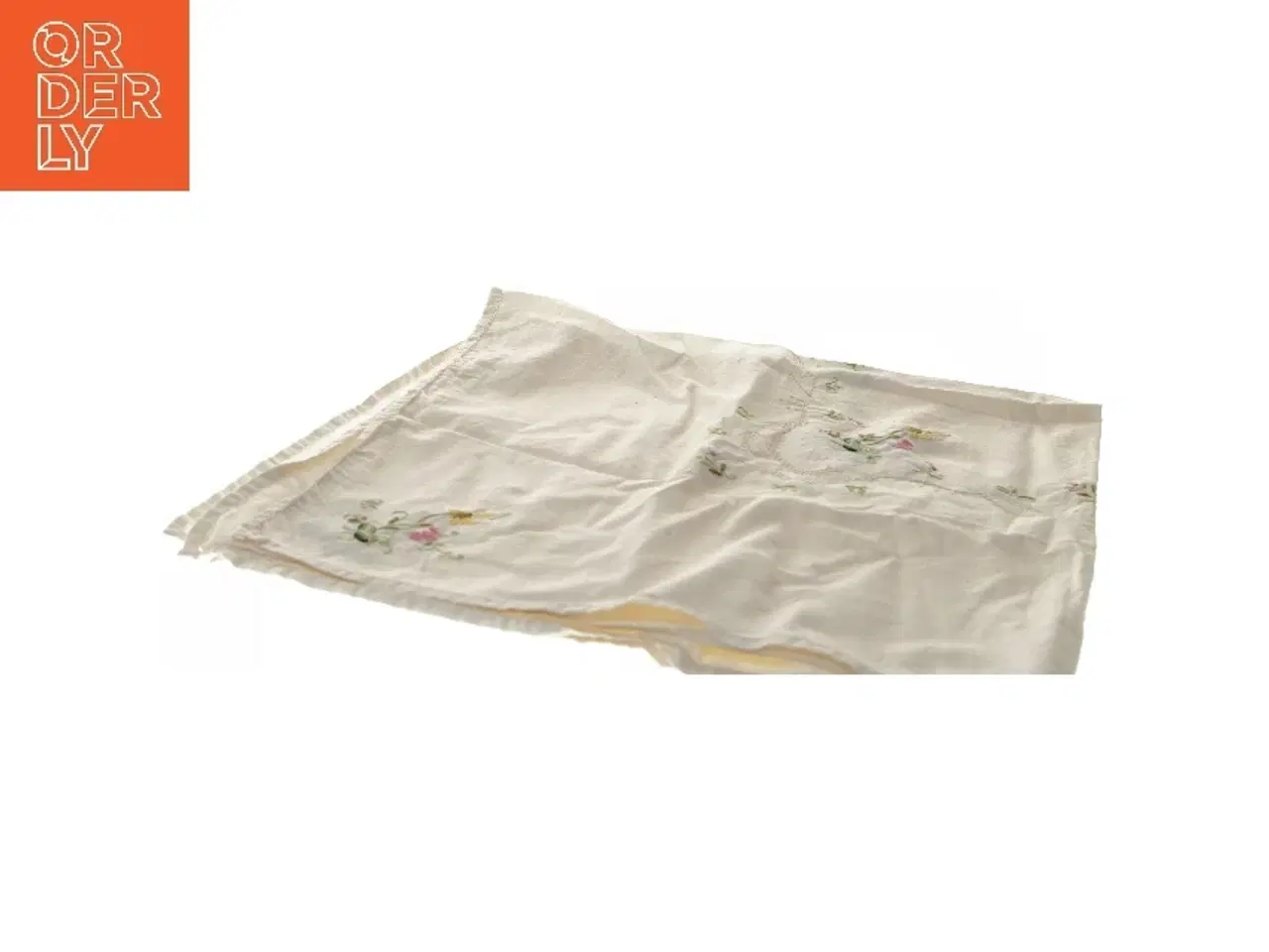 Billede 3 - Broderet dug (str. 80x82 cm)