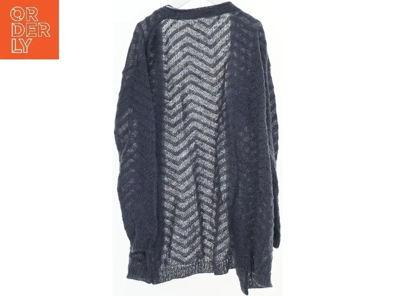 Billede 2 - Åben cardigan med mønster (str. 152)