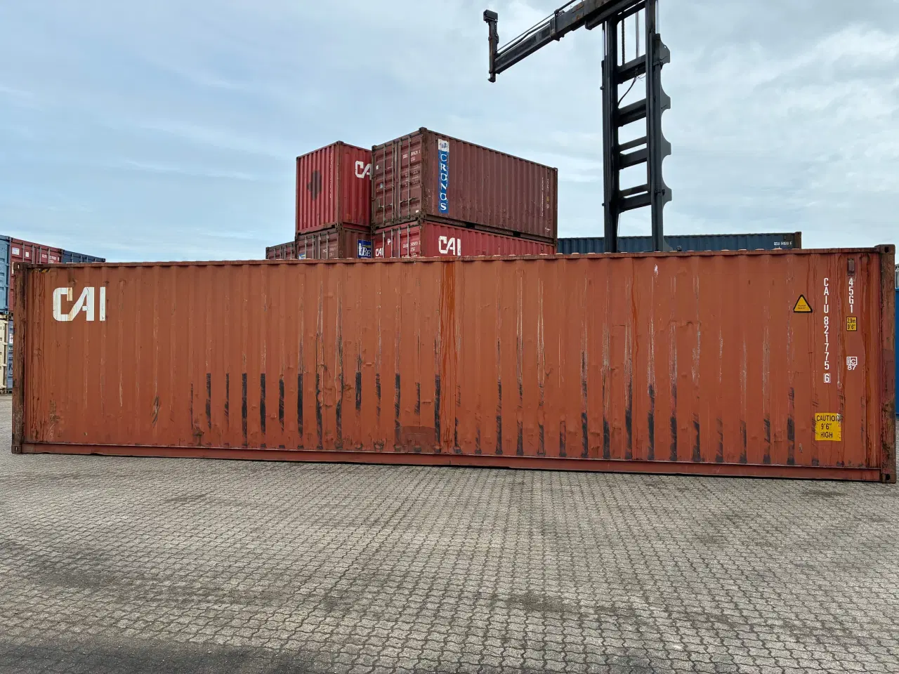 Billede 3 - 40 fods HC Container - ( Extra Høj 290 cm ) ID: CA