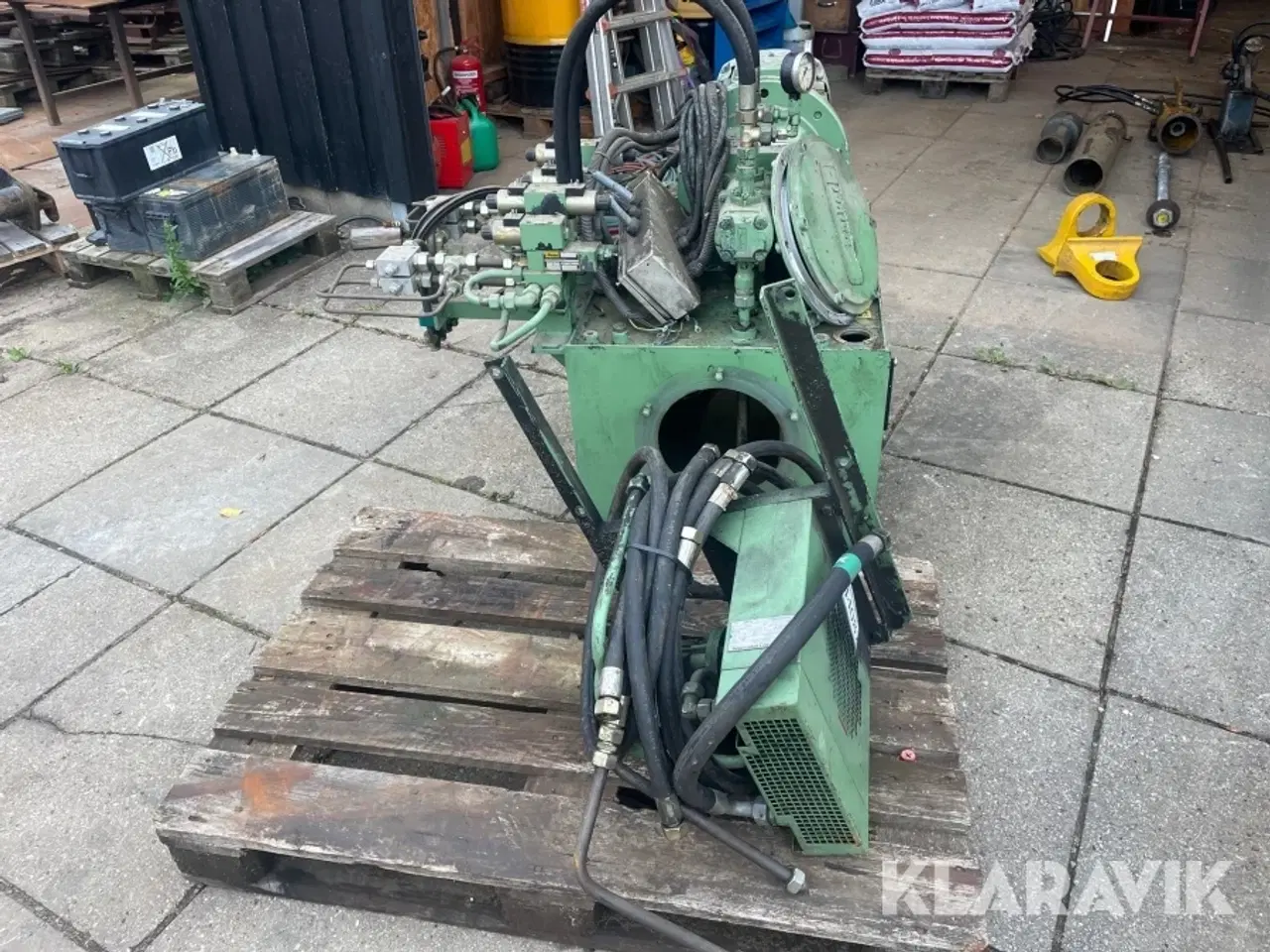 Billede 1 - Hydraulik station Dimter 89257 med kølerenhed
