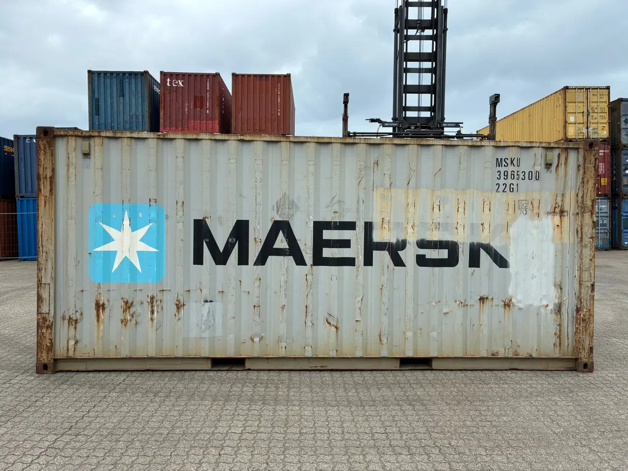 Billede 5 - 20 fods Container- ID: MSKU 396530-0