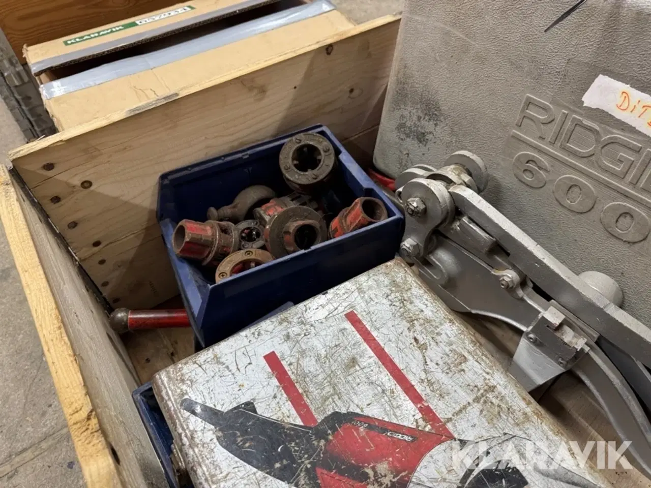 Billede 6 - Rørbukker og værktøj Ridgid 600