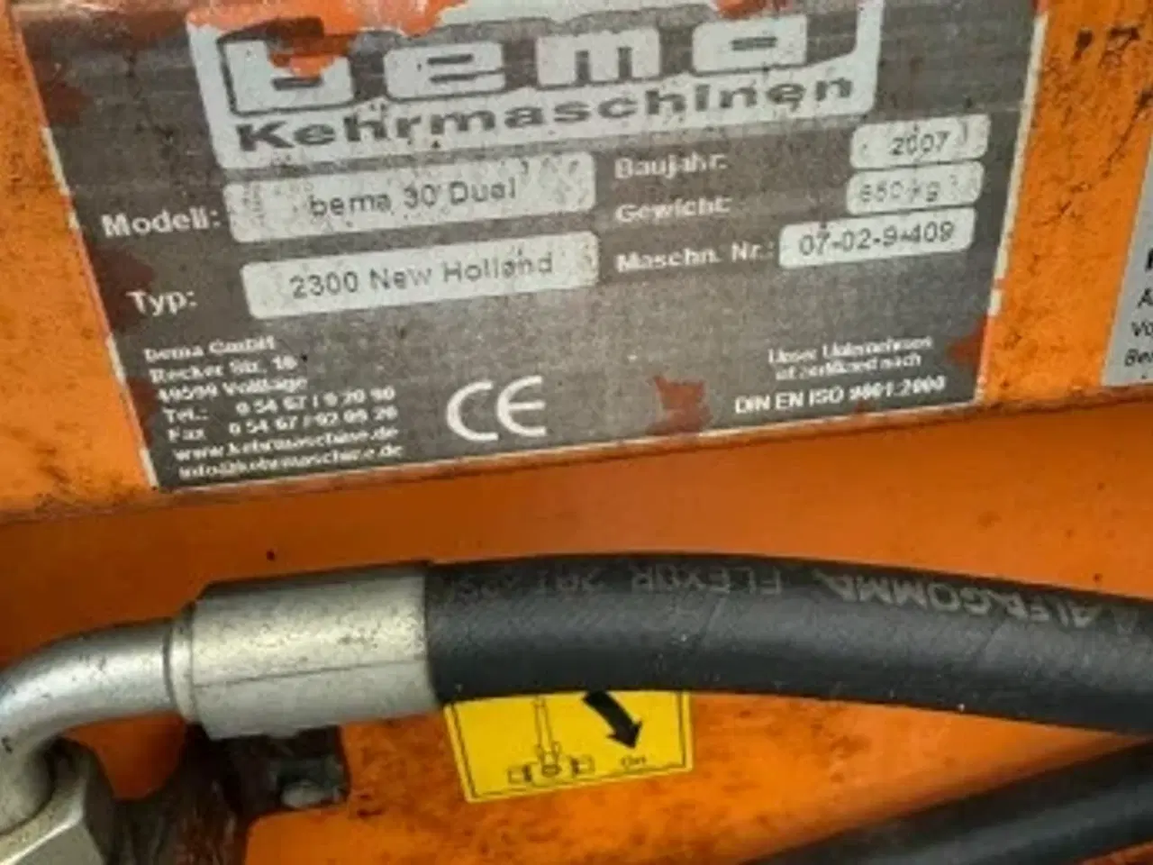 Billede 5 - Hydraulisk kost med opsamler