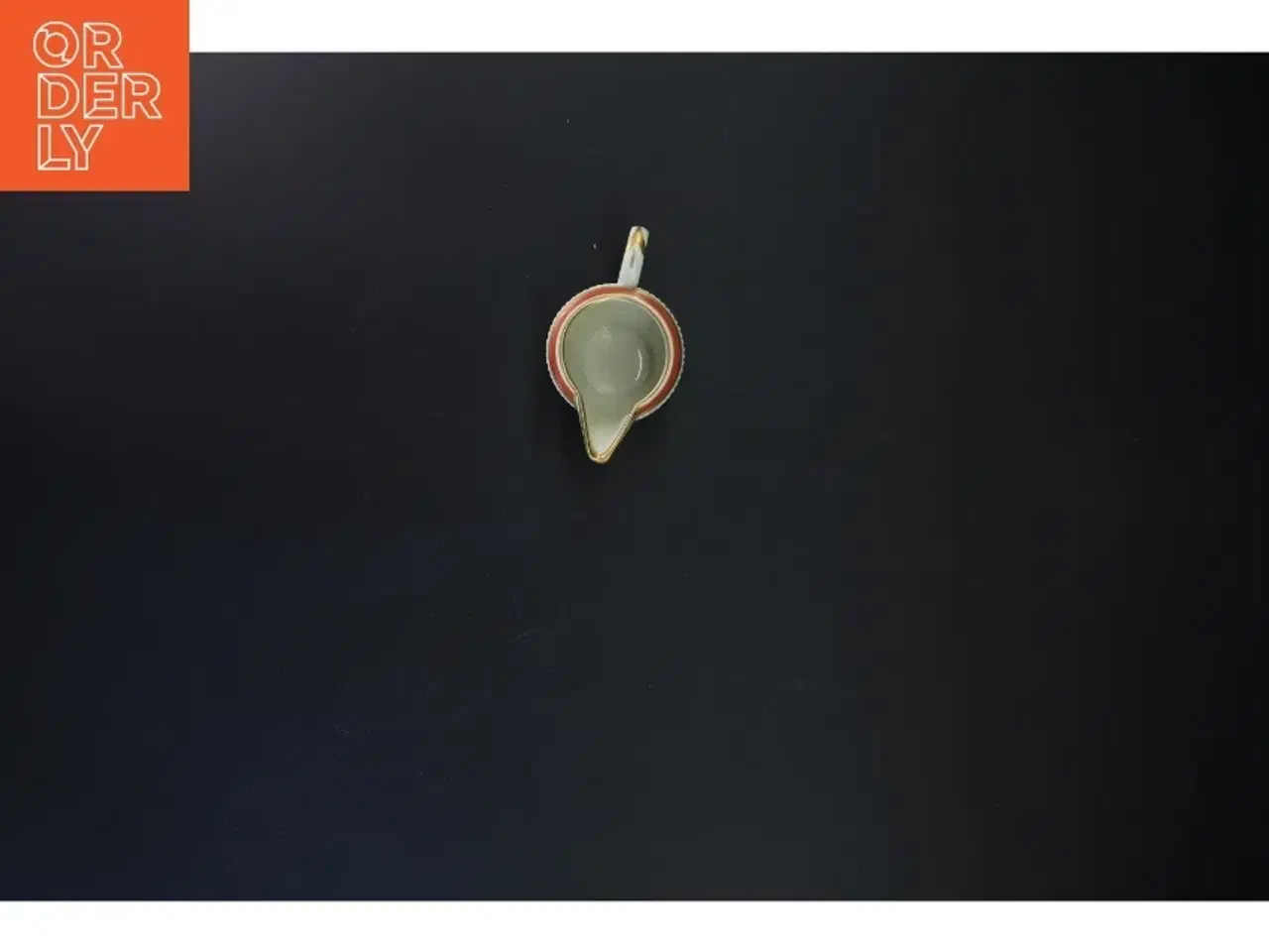 Billede 3 - Flødekande med guldkanter (str. 7 cm)