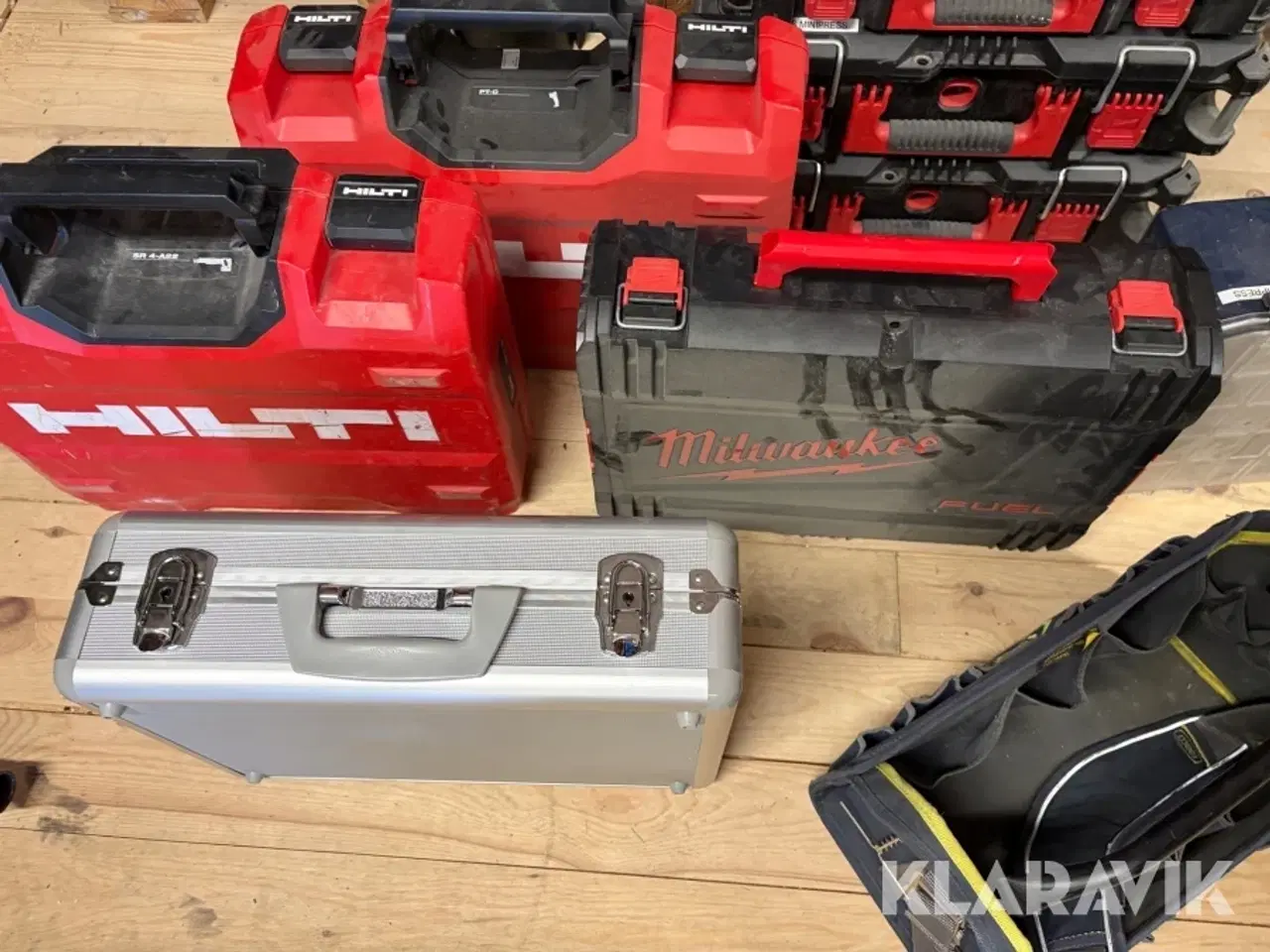 Billede 8 - Værktøjskasser assorterede - 13 kasser