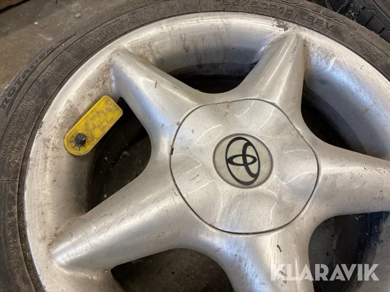 Billede 9 - Alufælge med dæk Toyota