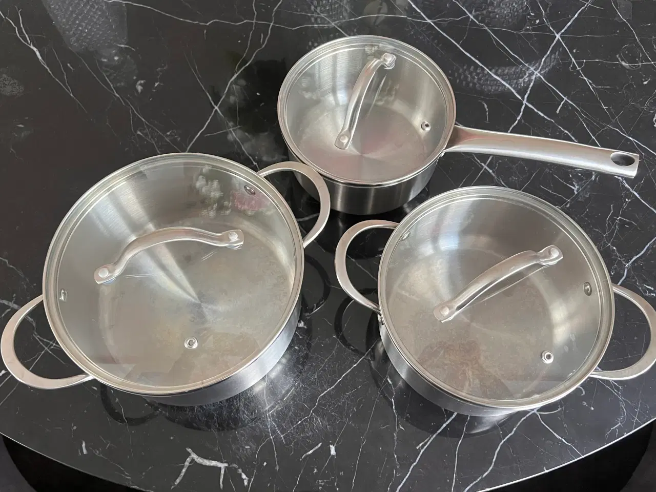 Billede 1 - Grydesæt i 18/10 rustfrit stål fra pillivuyt