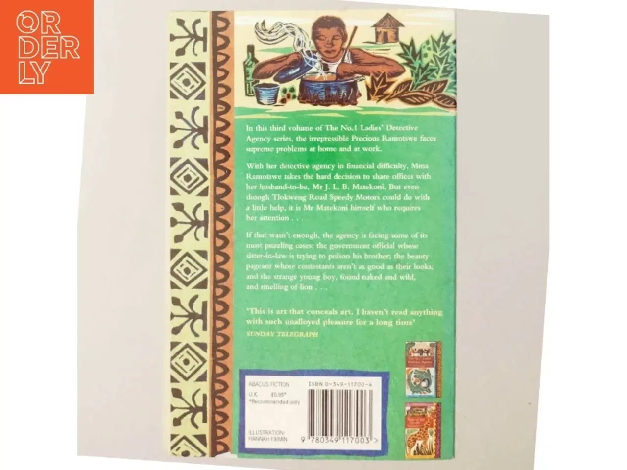 Billede 3 - Morality for beautiful girls af Alexander McCall Smith (Bog)