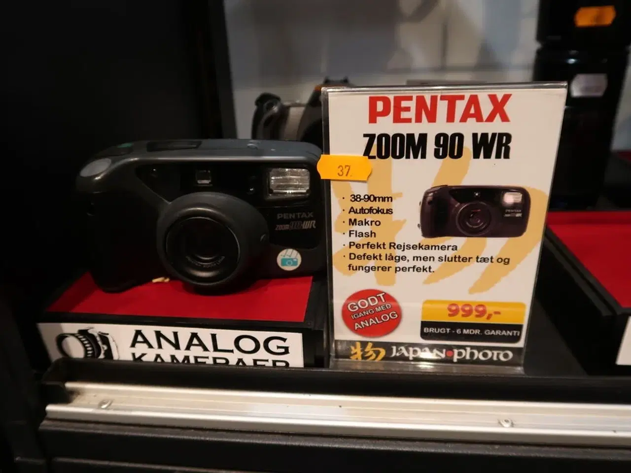 Billede 1 - Analog kamera PENTAX ZOOM 90 WR